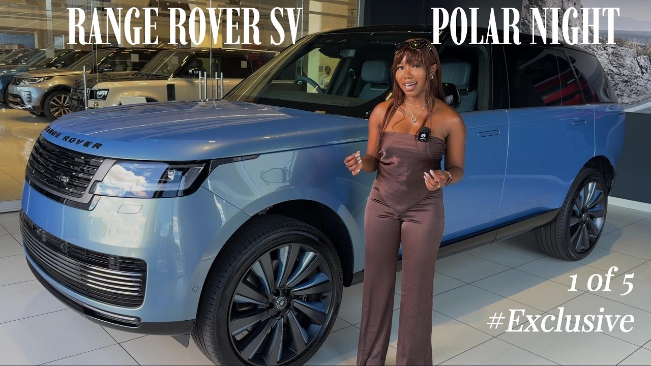 EXCLUSIVE: The R6.5 million Range Rover SV Polar Night | One of FIVE