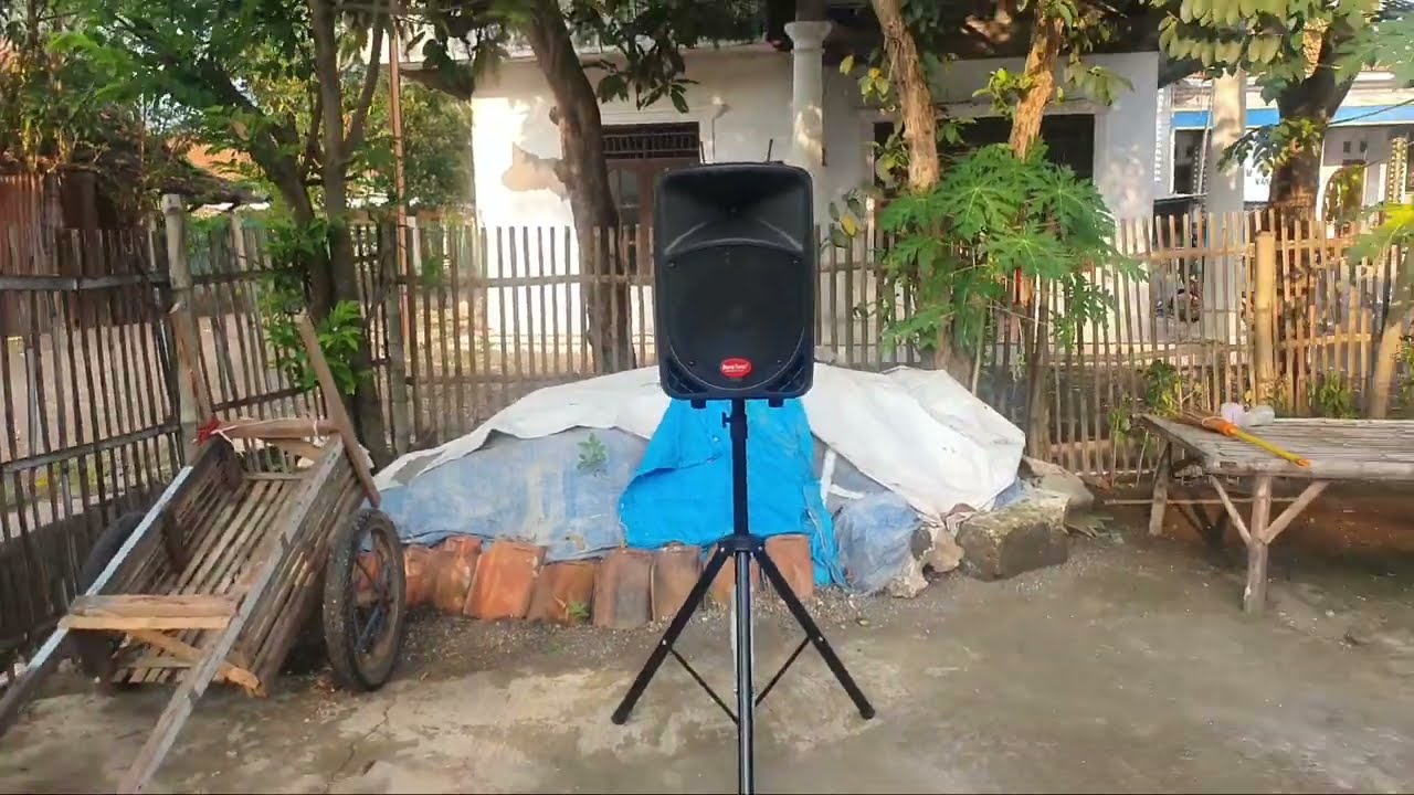 Test Karaoke Outdoor Speaker 12 inch Baretone BT 3H1212BWR Vocal Uweenak Bass Mantep