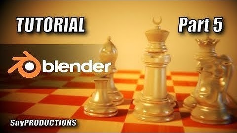 Blender 2.8 Tutorial - Chess Pieces and Board Modelling - Part 5 (King)