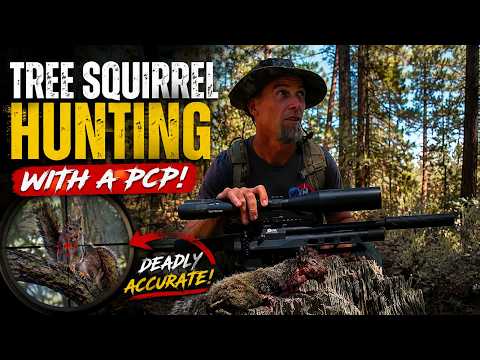 Remote Mountain Squirrel Hunt with a Compact PCP Air Rifle!