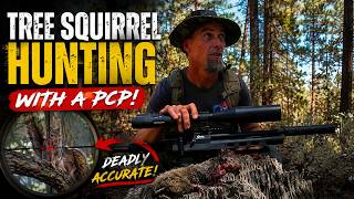 Remote Mountain Squirrel Hunt with a Compact PCP Air Rifle!