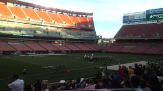 Marines v. CLE First Responders - halftime performance