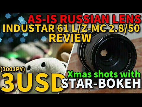 OLD LENS INDUSTAR 61L/Z 3USD!/Cheap Russian tessar type lens review with  star bokeh shots