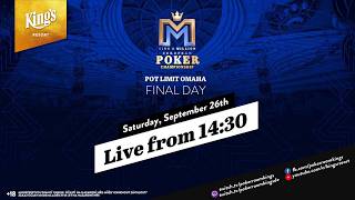 👑 Final Day of €1,500 King's Million EPC PLO Scepter Event live from King's Resort 🎙️Christin screenshot 2