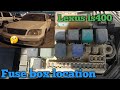 Lexus Ls400 Fuse Box Location Fusebox Lexus 