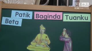 Kata Ganti Nama Diri Laras Bahasa Istana