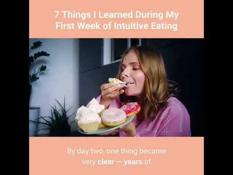 7 things i learned during my first week of intuitive eating