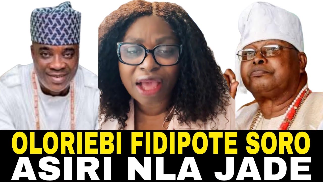 ASIRI NLA JADE!! OLORI EBI FIDIPOTE TU PEREPEERE ORO ASIRI FUN SISTER MAUREEN LORI ORO AWUJALE IJEBU