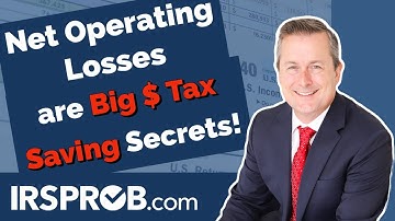Net Operating Losses (NOLs) are one the Big Money Tax Saving Secret!