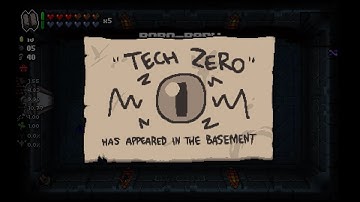 How to Unlock Technology Zero (The Binding of Isaac Repentance)
