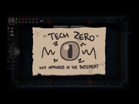 How to Unlock Technology Zero (The Binding of Isaac Repentance)