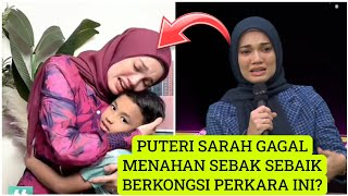 Ya Allah Genap 2 Tahun Bergelar Ibu Tunggal Ini Yang Berlaku Kepada Puteri Sarah? 😭
