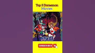 Top 3 Doraemon movies must watch 🤩🤯#shorts #shortvideo #doraemon