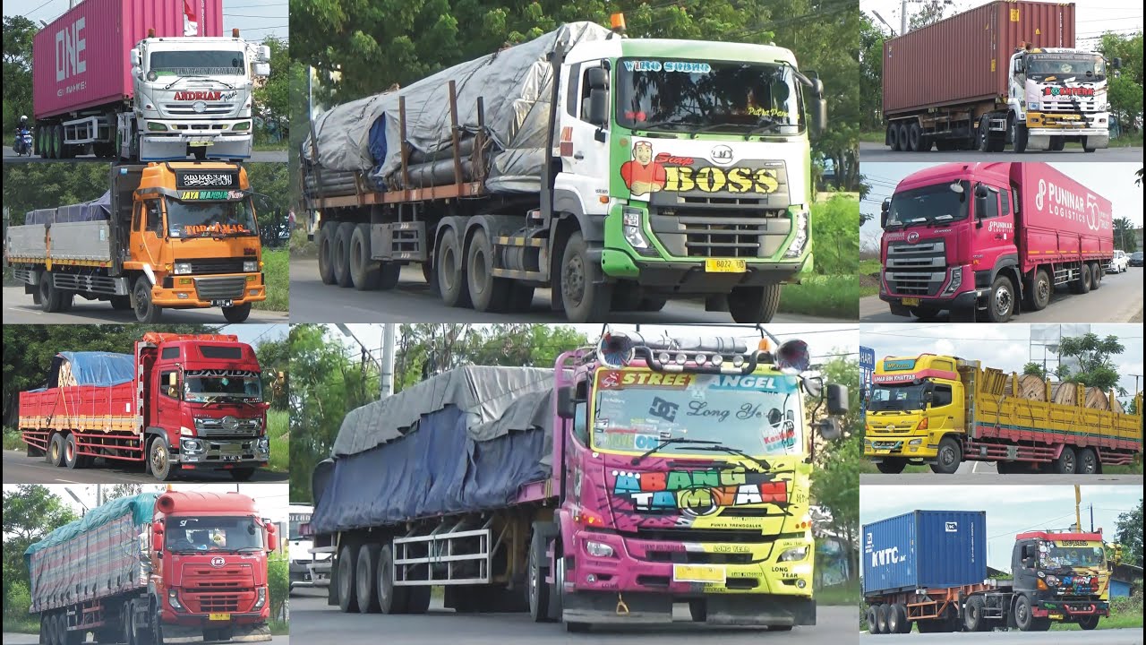 MANTUL Kompilasi TRUK  Besar Modifikasi  Truck Trailer 