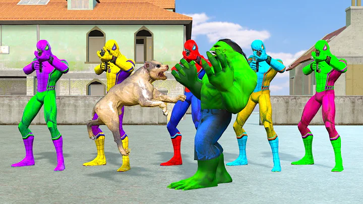 Superheroes Spiderman vs Special Forces Shark Spider-man Save The Dog Bad Hulk Venom 3 | Melo Films