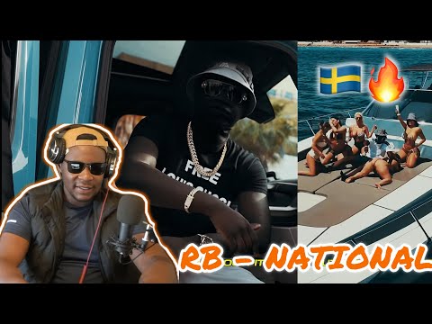 SWEDISH RAP REACTION🇸🇪| RB - NATIONAL (OFFICIAL MUSIC VIDEO)🔥