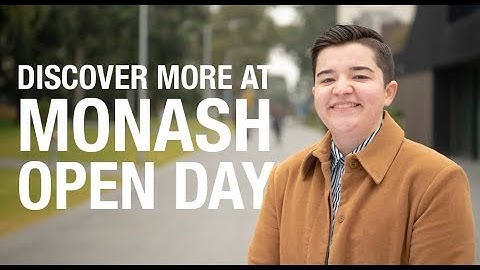 What to Expect at Monash Open Day