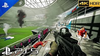 (PS5) VERDANSK STADIUM ATTACK - Modern WarfareIII | Realistic ULTRA Graphics Gameplay [4K 60FPS HDR]