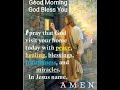GOOD MORNING EVERYONE GOD BLESSED YOU