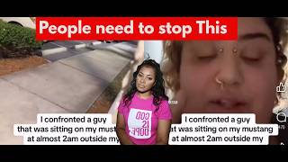 You're not Entitled to Sit on a Strangers Car | Was she Wrong?
