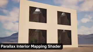 Parallax Interior Mapping Shader | Creating an illusion in Unreal Engine