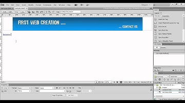 Simple Hyper Linking in Dreamweaver CS6