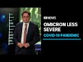 Australian hospitalisation data showing Omicron less severe than Delta | ABC News