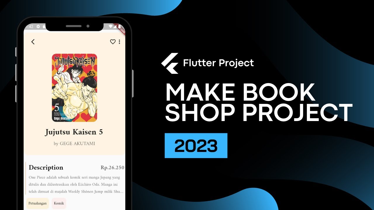 Make Book Shop|| Flutter Project Part 3 - YouTube