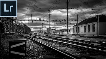 Lightroom 5/6 cc 2017 Editing Tutorial - Create Dramatic Black and White Photos in Lightroom 5/6 cc