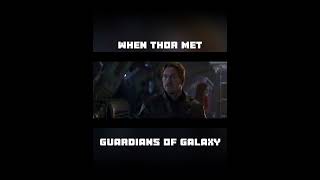 When Thor Met Guardians Of Galaxy