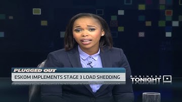 Eskom implements Stage 3 load shedding