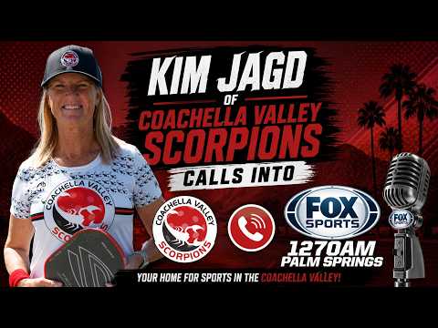 Kim Jagd of the Coachella Valley Scorpions Interview on FOX Sports Radio