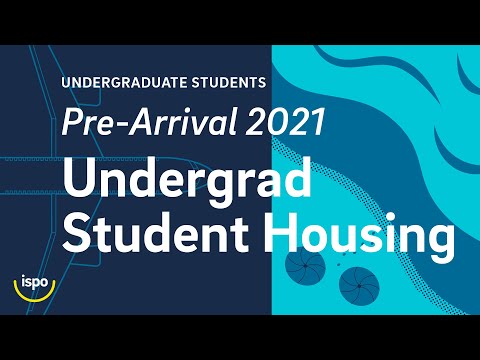 Pre-Arrival Webinar: Undergraduate Student Housing