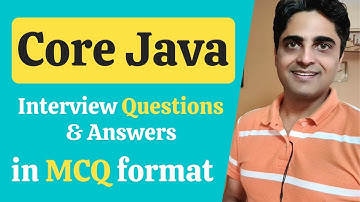 25 Core Java Interview Questions Answers in MCQ Format. Top Core Java MCQs. Freshers Java Quiz