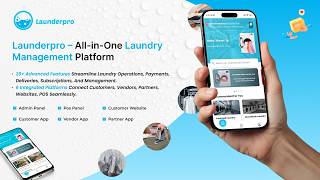 Launder Pro Demo | Complete B2B Laundry Pickup & Delivery Software