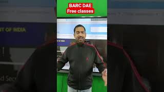 BARC DAE Free classes by Abhinesh sir #shorts #engineersadda