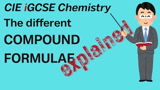 What are simple, empirical, molecular and ionic formulae | Cambridge IGCSE Chemistry 3.1