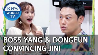 Boss Yang & Dongeun convincing Jini to enroll [Boss in the Mirror/ENG/2020.07.02]