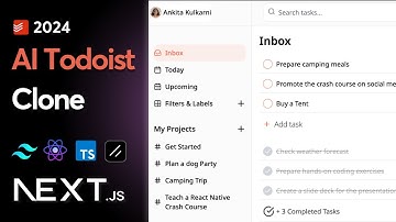 Build and Deploy a Full Stack AI Todoist Clone: Next.js, Convex & TypeScript
