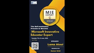 Techy Summer School (2nd Ed) - Session 1: Self Nomination Process for the MIEE Certification