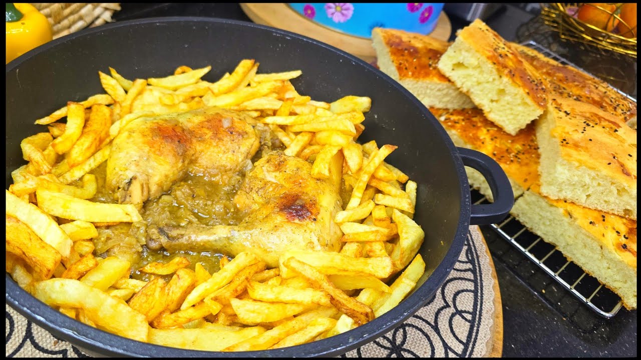 مطبخ ام وليد / وصفة دجاج معسل بالبنة طايب زبدة 😋😍🥰.