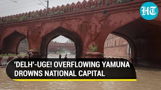 Delhi's Busy ITO, Civil Lines Submerged; Roads Under Overflowing Yamuna | 144 Imposed