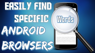 FIND KEY WORDS IN WEBSITES!!! [ANDROID CTRL+F]
