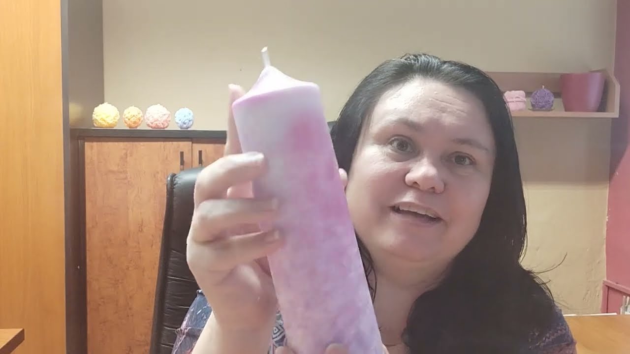 Palmové krystalické svíčky