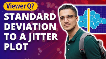 How to Add Standard Deviation to a Jitter Plot in Excel 🐝 [VIEWER QUESTION]
