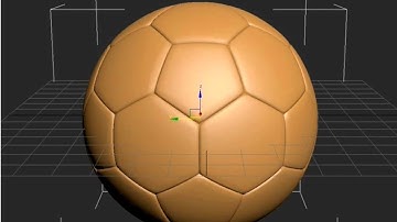Football Modelling in 3ds Max tutorial - very easy