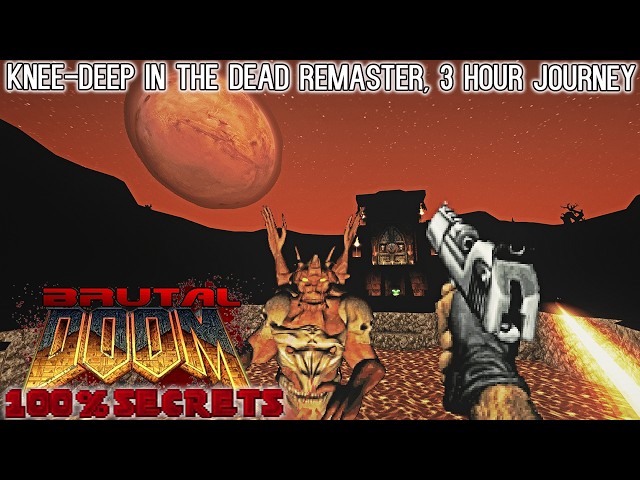 BRUTAL DOOM v22 - Knee-Deep In ZDoom [100% SECRETS] - YouTube