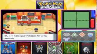 Pokemon Diamond Nuzlocke Randomizer Episode-23 5Th Gym Leader Fantia