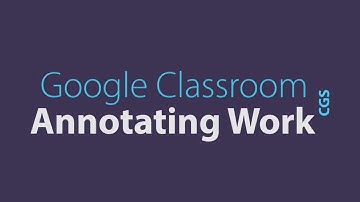 Marking Work in Google Classroom