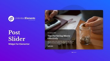 Post Slider Widget for Elementor